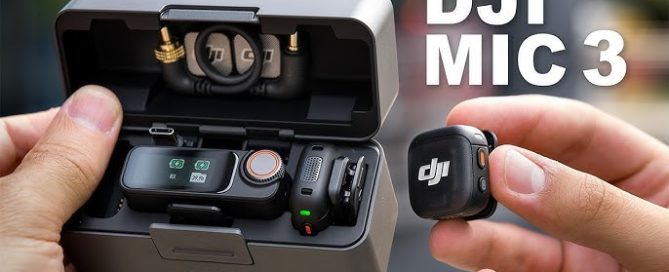 DJI Mic 3 - DJI'ın Kablosuz Yaka Mikrofonu DJI Mic 3
