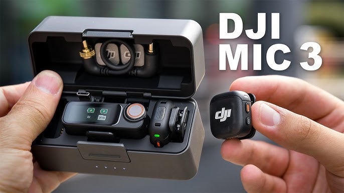 DJI Mic 3 - DJI'ın Kablosuz Yaka Mikrofonu DJI Mic 3