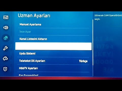 TV de Otomatik Kanal Güncellemeyi Kapatma nasıl yapılır