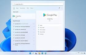 Windows 11'de Google Play Store Kurma