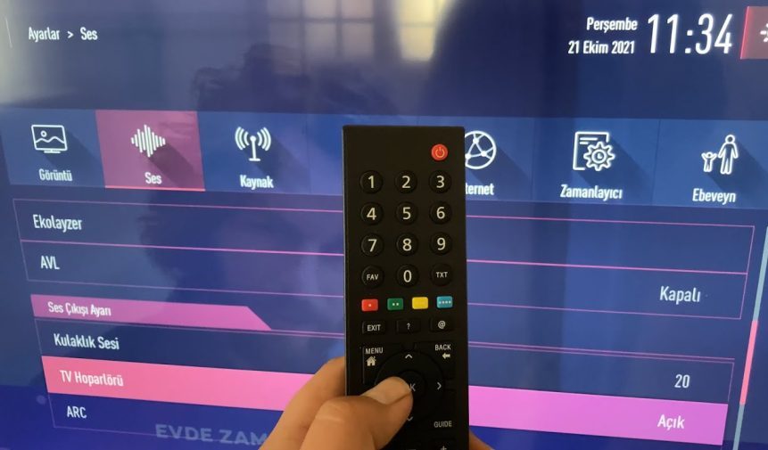 TV Uygulamalarında Bozuk Ses Problemini nasıl çözebilirim