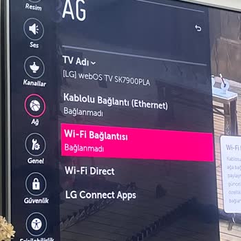 TV de Ağ Ekleme Nasıl Yapılır smart tv de Ağ Ekleme Nasıl Yapılır