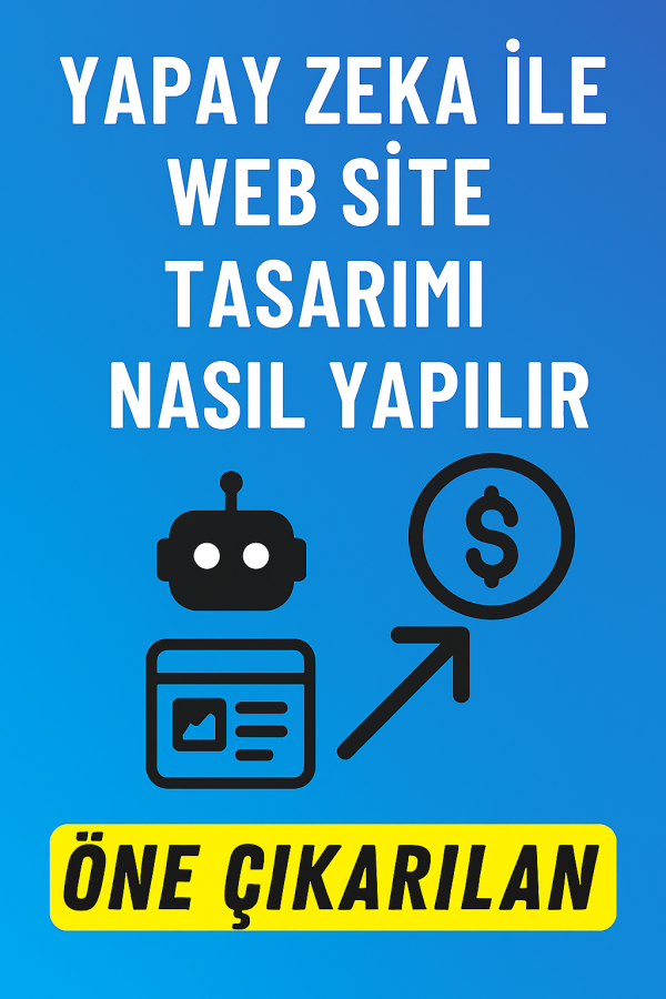 Yapay Zeka ile Web Site Tasarımı Nasıl Yapılır Yapay Zeka ile Web Site Tasarımı Nasıl Yapılır Yolları Neler