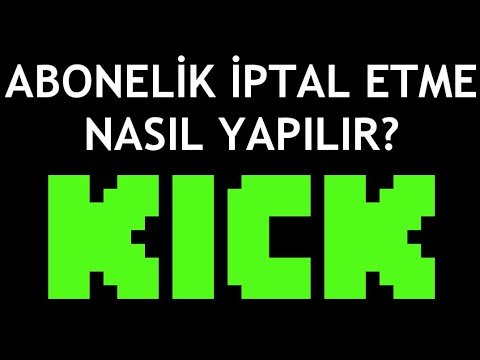 Kick Mobil Abone İptali Nasıl Yapılır Kick Mobil Abone İptali Nasıl Yapılır Yolları neler