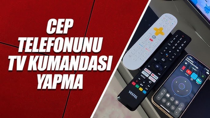 Cep Telefonunu Kumanda Olarak Kullanma nasıl yapılır