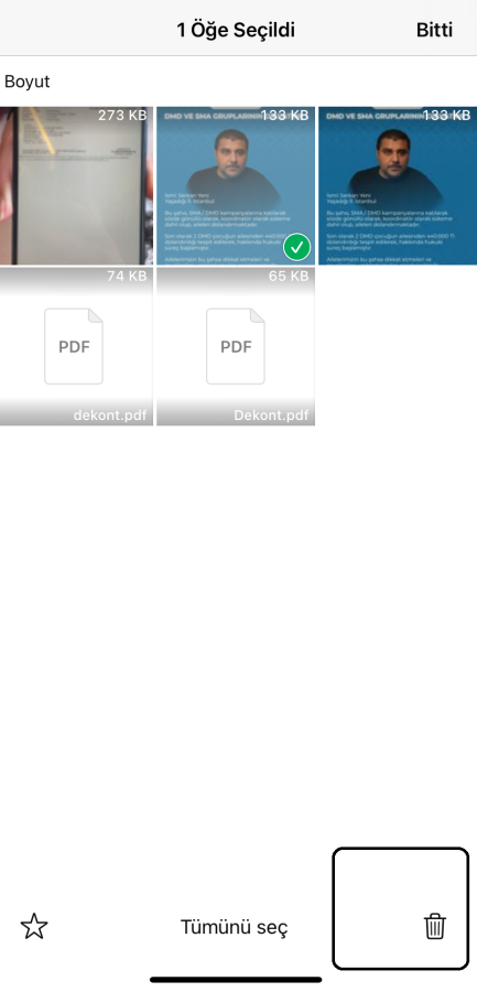 WhatsApp Depolama Alanı Temizleme