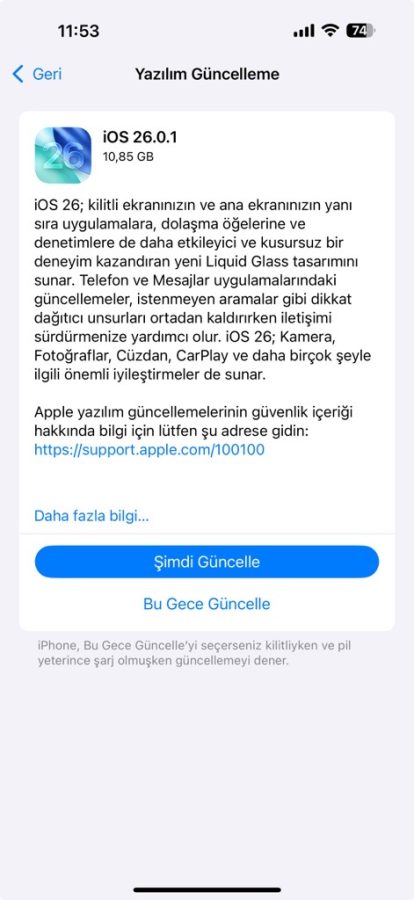 İos 26 ile hızlı biten şarj sorunu