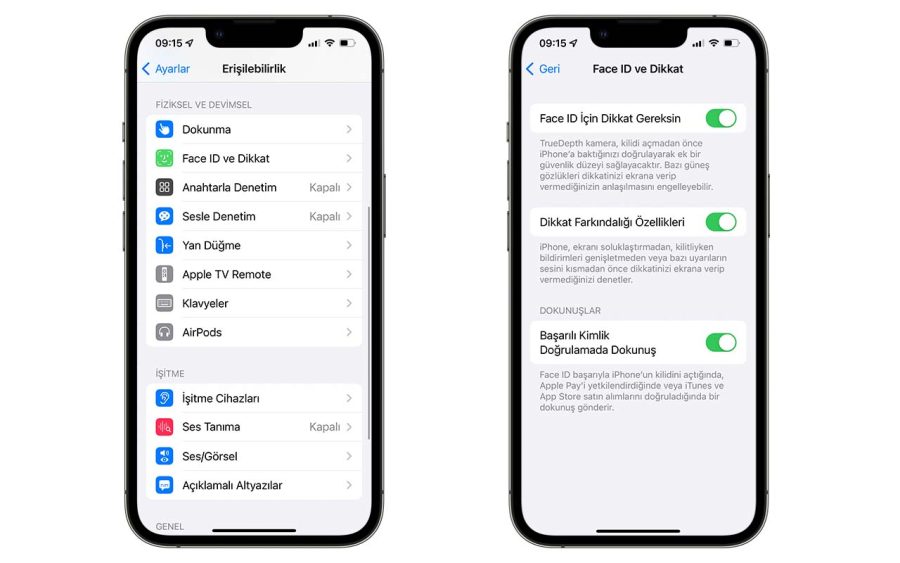 Face ID Dikkat Farkındalığı Özelliği Nedir Face ID Dikkat Farkındalığı Özelliği Nedir