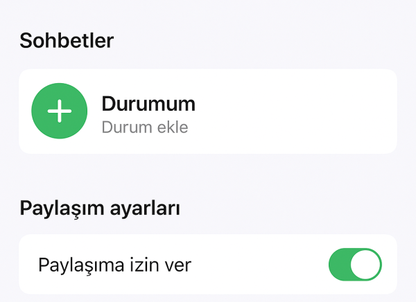Whatsapp Paylaşıma İzin Ver Özelliği Nedir Whatsapp Paylaşıma İzin Ver Özelliği Nedir nasıl aktif edilir