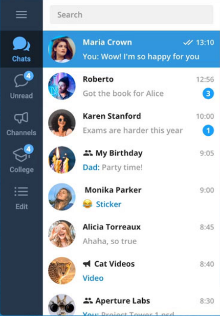 Telegram Sohbetler ve Gruplarla Ilgili Sorunlar 4 - Telegram Sohbetler ve Gruplarla İlgili Sorunlar