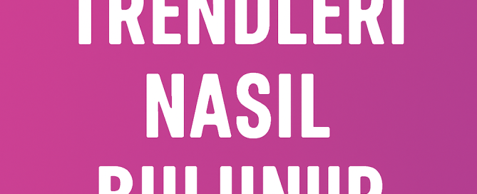 TikTok Ses Trendleri Nasıl Bulunur Yolları Neler