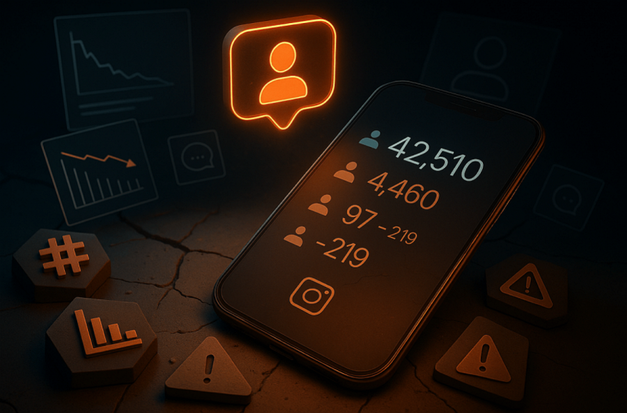 Instagram Takipçi Sayısının Sebepsizce Neden Düşer
