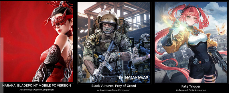 NVIDIA ACE Oyun Dünyasında Gerçekçi Yapay Zekâ Deneyimi Başlıyor NVIDIA ACE 4 - NVIDIA ACE Oyun Dünyasında Gerçekçi Yapay Zekâ Deneyimi Başlıyor