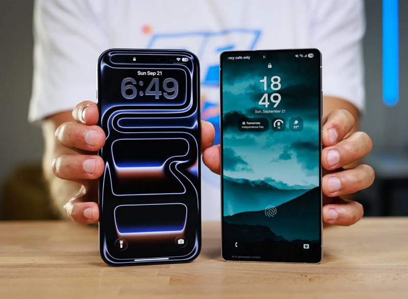 iPhone 17 Pro Max ve Galaxy S25 Ultra Karşılaştırma iPhone 17 Pro Max ve Galaxy S25 Ultra Karşılaştırma