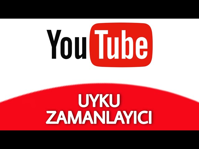 YouTube zamanlayıcı özelliği