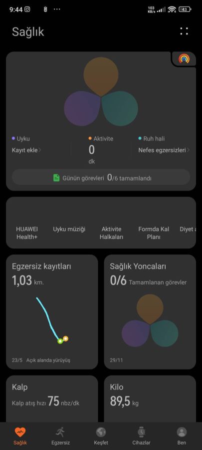 HUAWEI WATCH GT6 46 mm Kurulum Adımları HUAWEI WATCH GT6 46 mm Kurulum Adımları