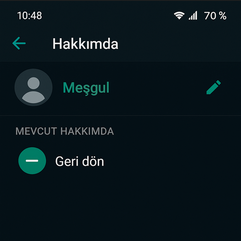 WhatsApp Hakkimda Ozelligi Yenileniyor 4 - WhatsApp Hakkımda Özelliği Yenileniyor