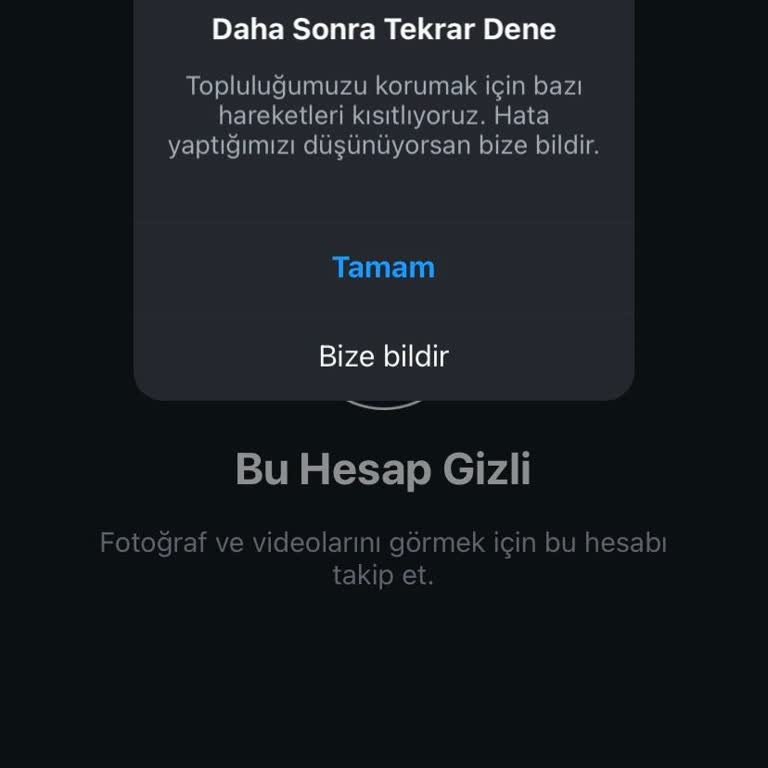 Instagram Takip İsteği Gitmiyor Sorunu Çözümü Instagram Takip İsteği Gitmiyor Sorunu Çözümü Nedir
