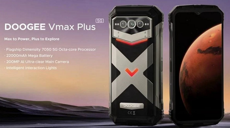 ozellik - Doogee V Max Plus 5G: Dayanıklılık ve Uzun Süreli Kullanım