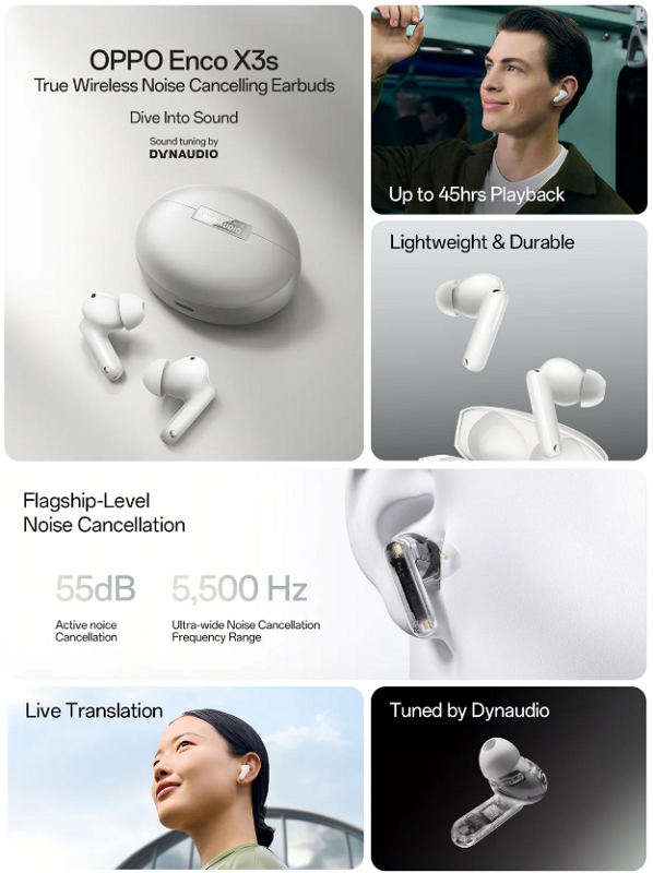 Oppo Enco X3s İnceleme Oppo Enco X3s