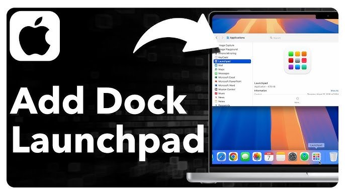 Mac'te Launchpad Dock'a Nasıl Eklenir?