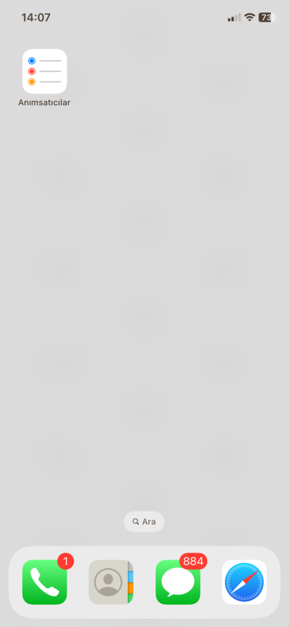 iOS 26.2 ile anımsatıcılara alarm ekleme