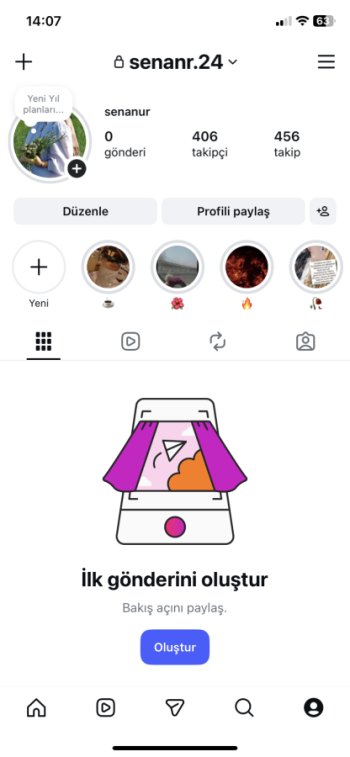 Instagram hikayelerimi başkasının paylaşmasını engelleme