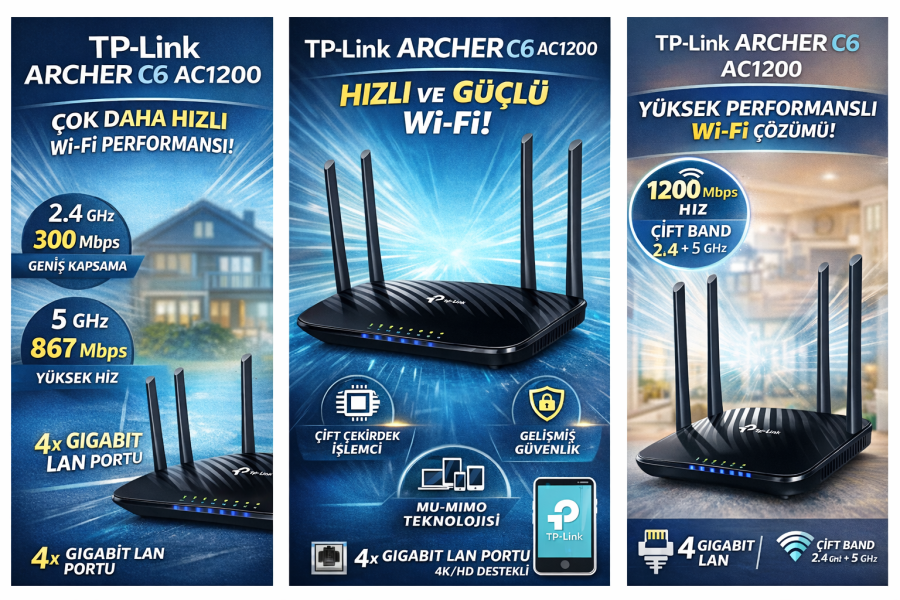 Tplink Archer c6 ac1200 Kurulum Nasıl Yapılır