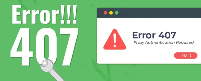 Proxy Kimlik Doğrulaması Gerekli Hatası Çözümü