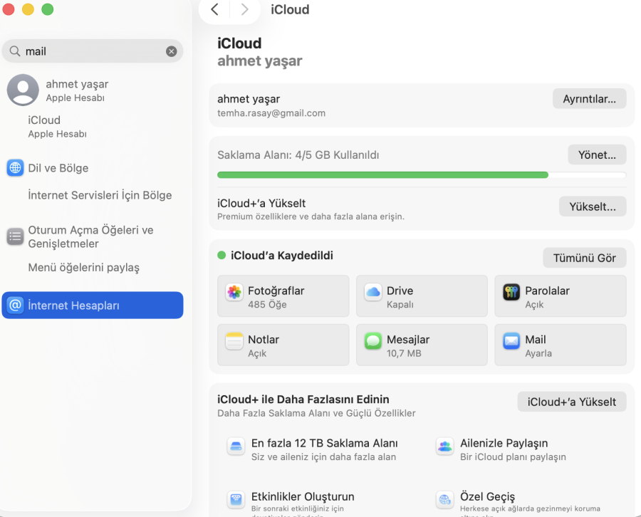 Apple Mail Açıldıktan Hemen Sonra Kapanıyor