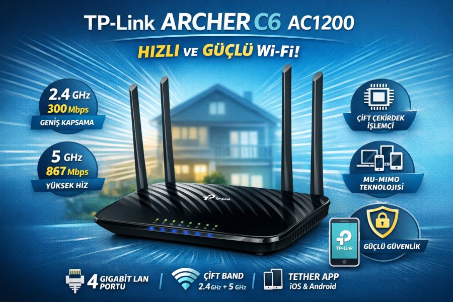 09ba0611 edf3 4c5f 9858 cbe98a49c420 scaled - Tplink Archer C6 AC1200 Kurulum Nasıl Yapılır