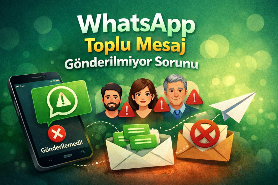 WhatsApp Toplu Mesaj Gönderilmiyor Sorunu