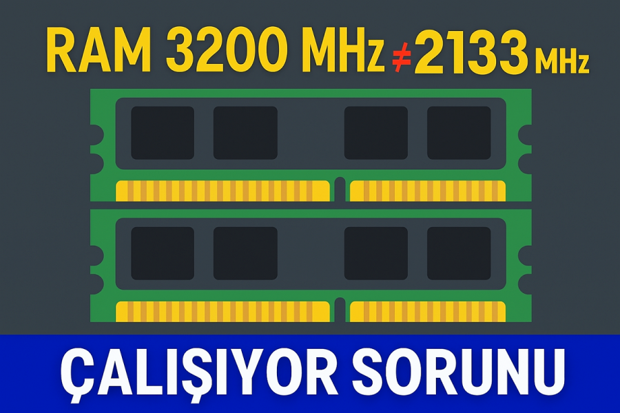 XMP Açma Rehberi RAM 3200