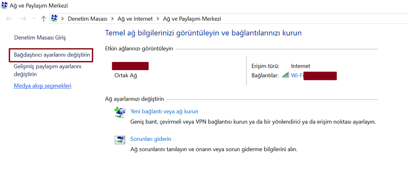 ERR_ADDRESS_UNREACHABLE hatası