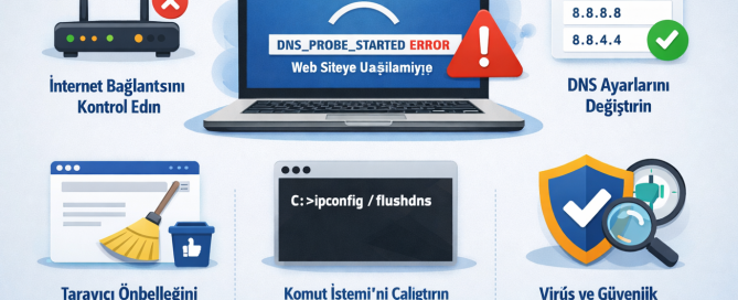 DNS_PROBE_STARTED Hatası Nasıl Düzeltilir DNS_PROBE_STARTED Hatası