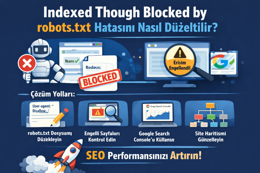 Indexed Though Blocked by robots.txt Hatasını Nasıl Düzeltilir