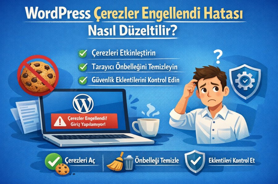 WordPress Çerezler Engellendi Hatası Nasıl Düzeltilir