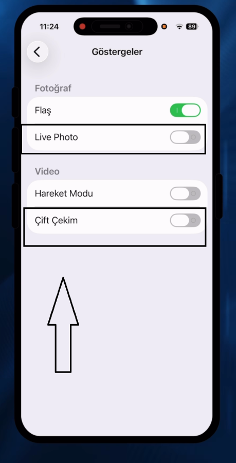İOS 26.2 Çift Çekim Modu Açma