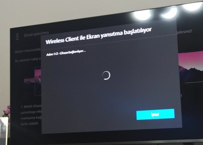 PEAQ TV Ekran Yansıtma Sorunu ve çözümü