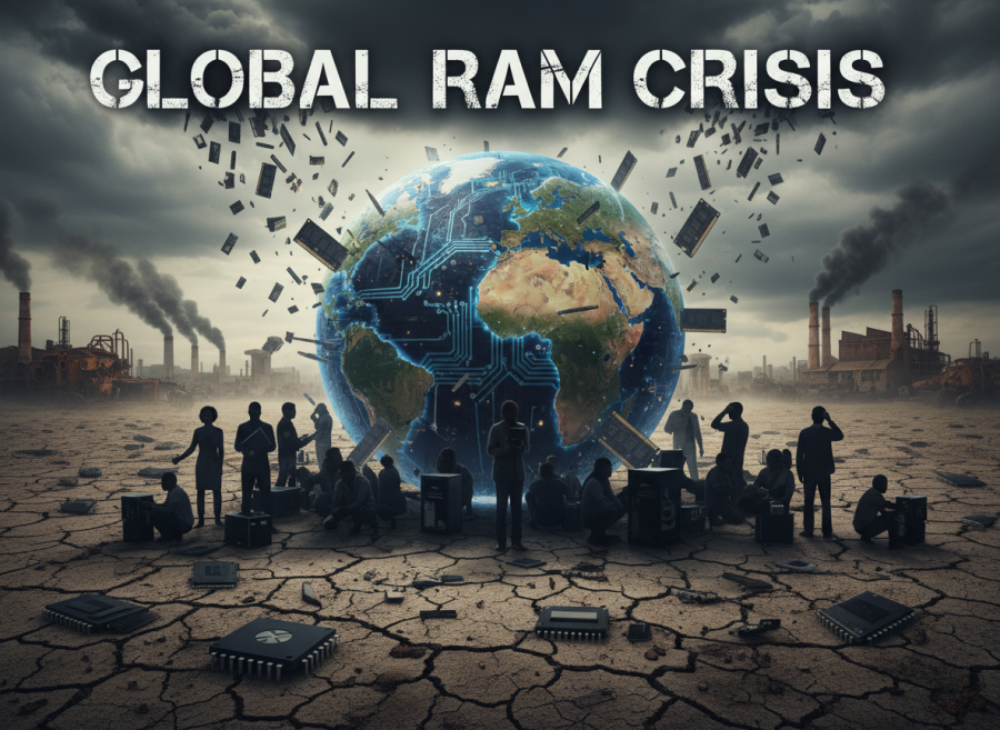 Firefly Gemini Flash dunya genelinde yasanan RAM krizi hakkinda resim cizebilir misin 938283 scaled - Dünya Genelinde Yaşanan RAM Krizi ve Olası Sonuçları