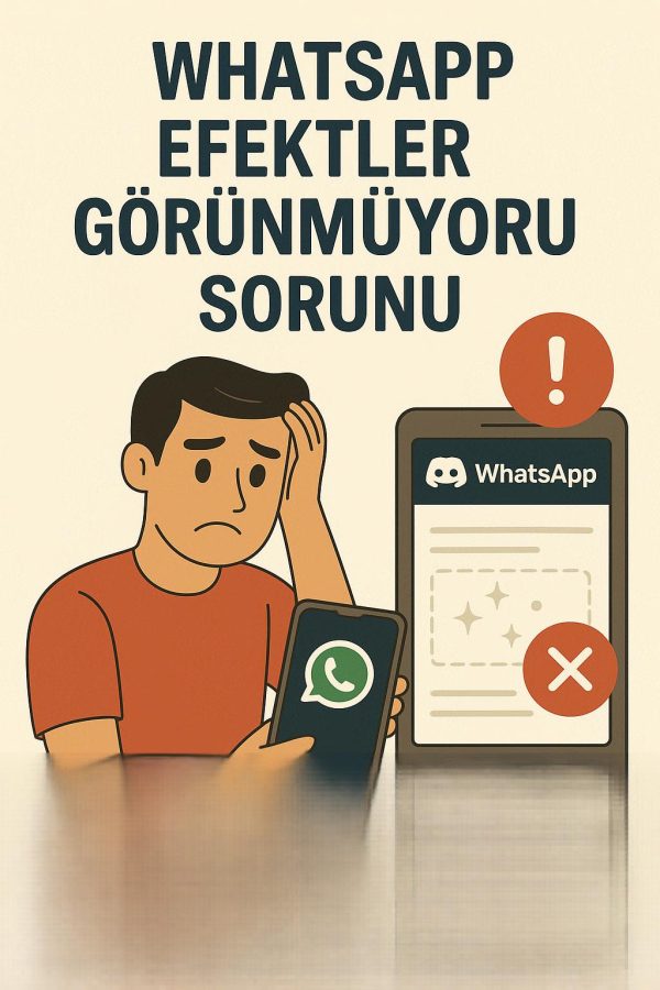 WhatsApp Efektler Görünmüyor Sorunu Nasıl Çözülür