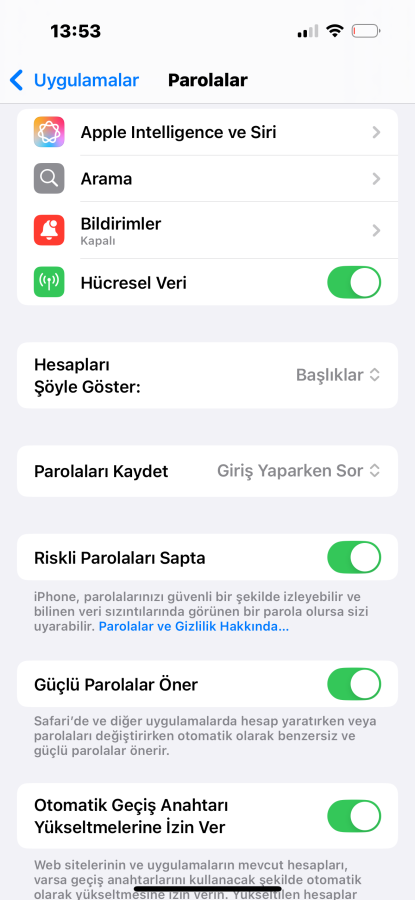iOS'ta Safari'nin Parola Önerilerini Nasıl Durdurabilirsiniz
