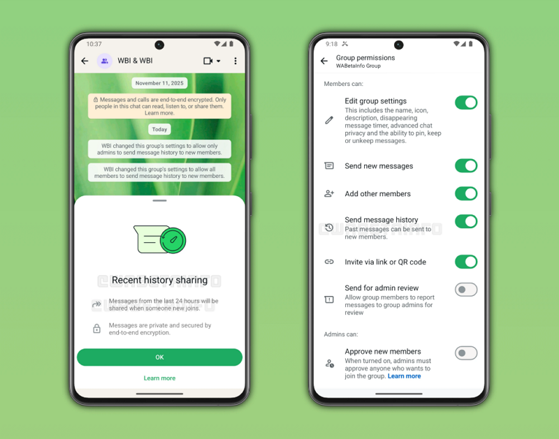 WhatsApp Eski Mesajları Gösterme Özelliği Geliyor WhatsApp Eski Mesajları Gösterme Özelliği