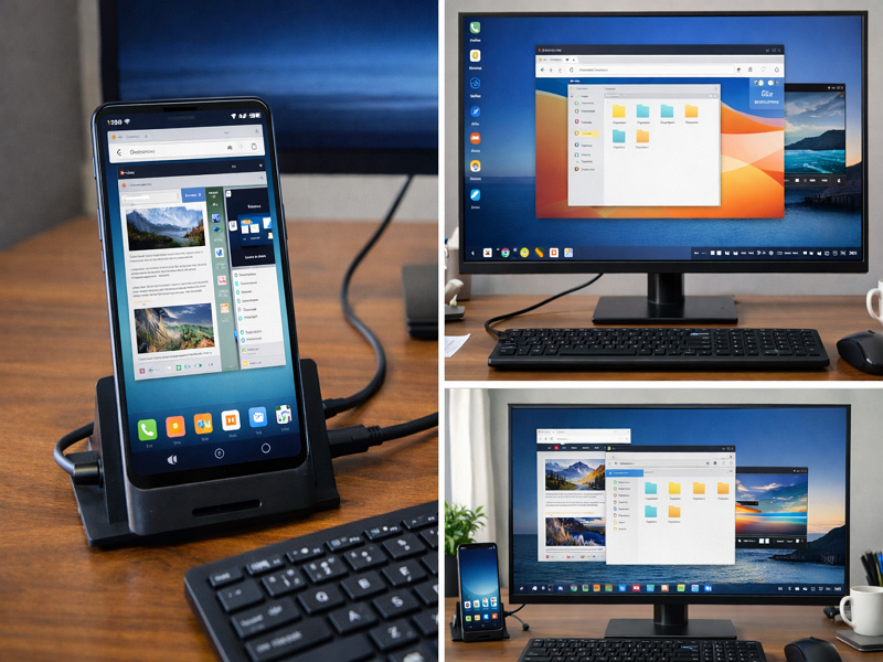 1 4 - Android Telefonlarda Masaüstü Modu Geleceği