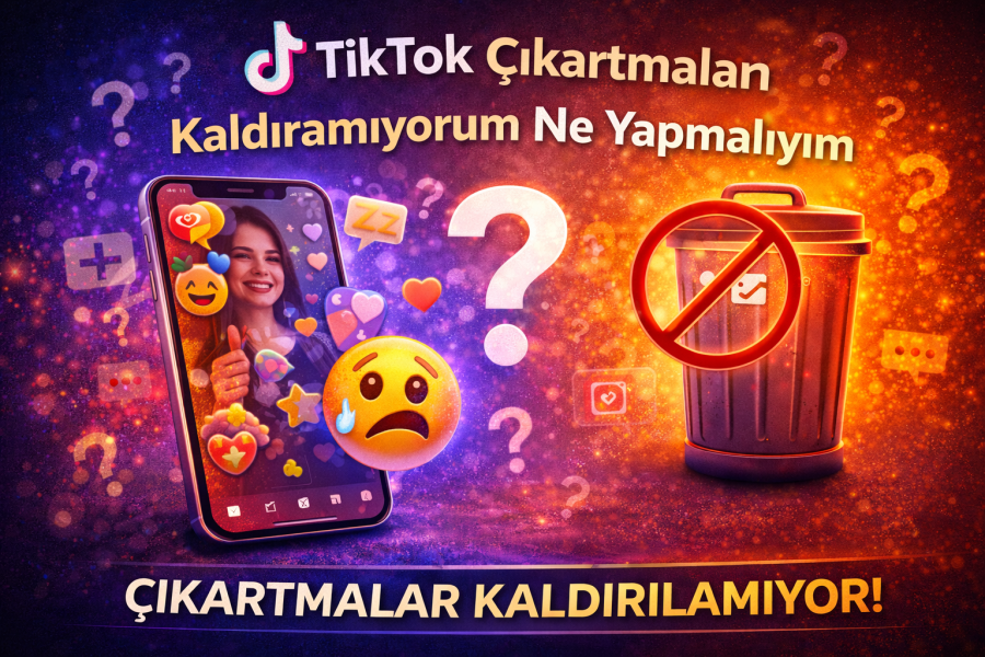 Tiktok Çıkartmaları Kaldıramıyorum Ne Yapmalıyım Yolları Neler