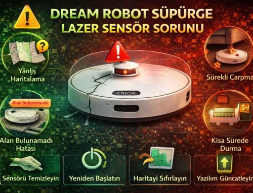 Dream Robot Süpürge Lazer Sensör Sorunu