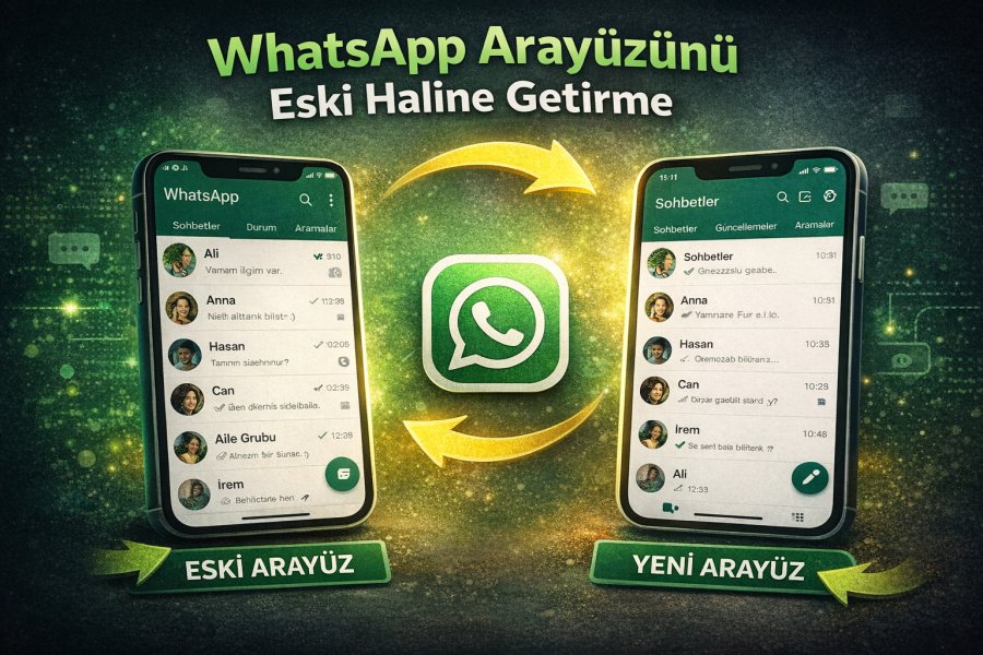 WhatsApp Arayüzünü Eski Haline Getirme Yolları Neler