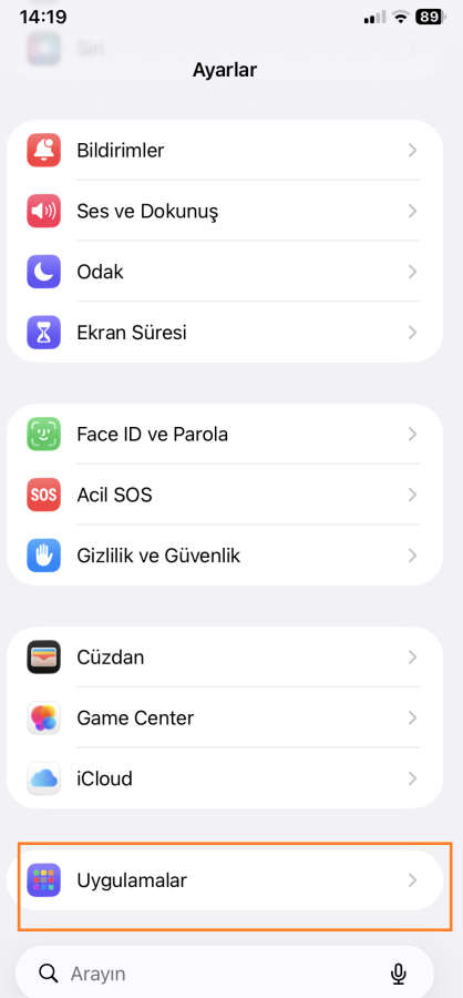 iPhone paylaşılan albüm oluşturma