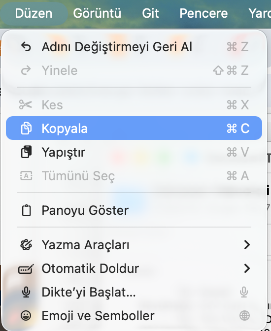 Mac'te Klasör Rengini Değiştirme