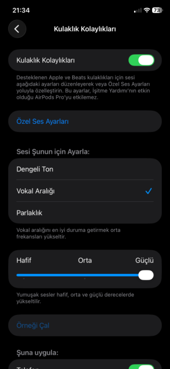iPhone hoparlör sesi iPhone hoparlör sesi